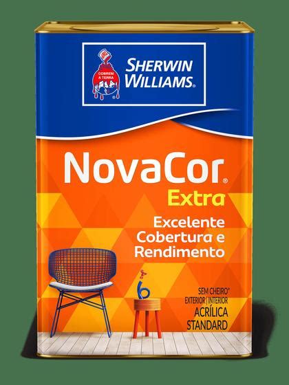 Tinta Acrílica Novacor Extra Mais Rendimento Branco Fosco Sherwin