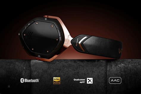 V Moda Crossfade 2 Wireless Codex Edition Rose Gold Black Wireless