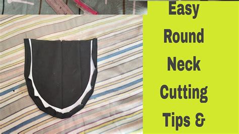 Perfect Round Gol Neck Cutting How To Make Round Neck Tips