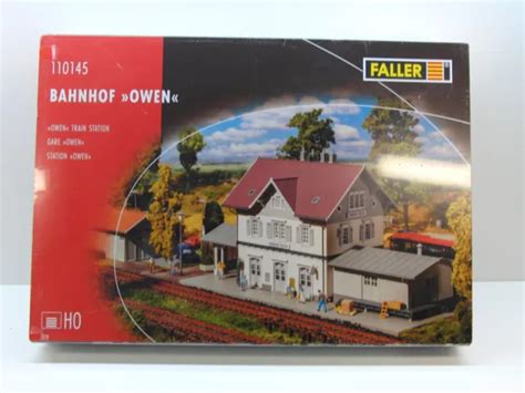 FALLER H0 110145 Bausatz Bahnhof Owen Ungebaut NEU In OVP 29643