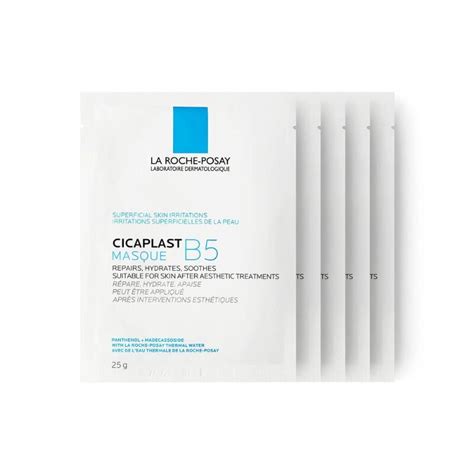 Cicaplast B5 Hydrating Sheet Mask 5 Pack La Roche Posay Australia