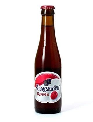 Bière Hoegaarden Rosée blanche aromatisée framboise Biere Bière