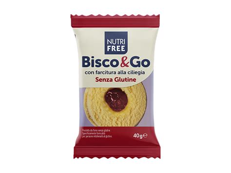 Bisco Go Alla Ciliegia Monoporzione Senza Glutine E Lattosio Nutrifree