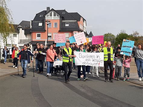 Protesttag für Menschen mit Behinderungen am 05 Mai 2023 Lebenshilfe