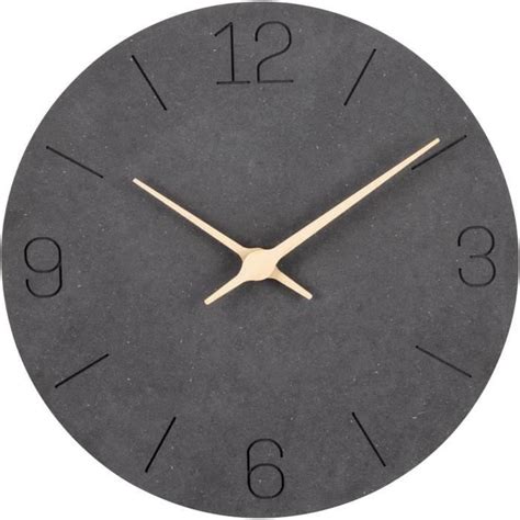 Horloge Murale Design Moderne 30 Cm Pendules Murales Silencieuse En