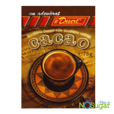 Cacao Pudra Desert 75g