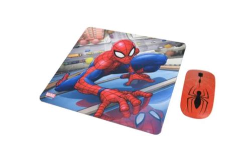 76444N NOC KIT MOUSE INALAMBRICO Y MOUSE PAD SPIDERMAN 2 Techtronic