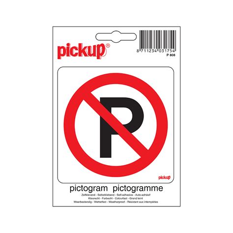 Pickup Pictogram X Cm Parkeerverbod Verboden Te Parkeren