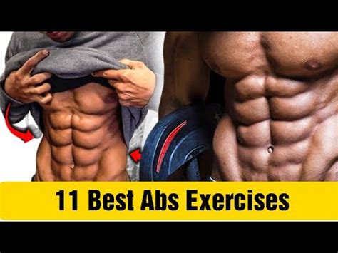 11 Best Abs Exercises For Six Pack Fitkill YouTube