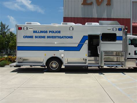 EVI Custom Crime Scene Units | Billings Police Department