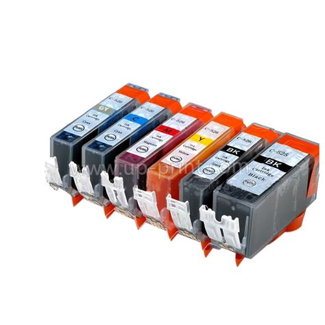 Pk Pgi Bk Cli Bk C M Y Gy Compatible Ink Cartridges For Canon