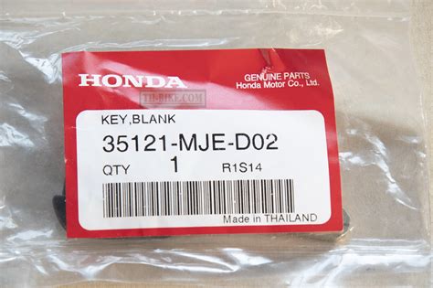 Mje D Key Blank Hiss Buy Oem Spare Parts From Thailand