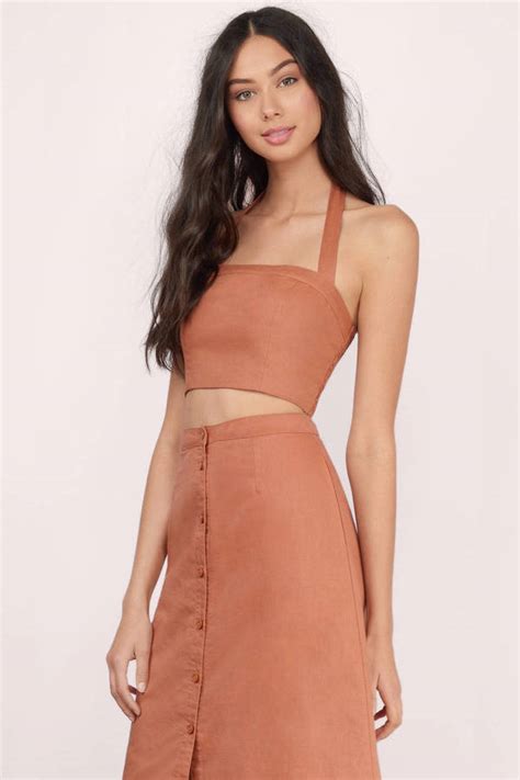 Halter Tops Sexy Halter Crop Tops Halter Tank Tops Tobi