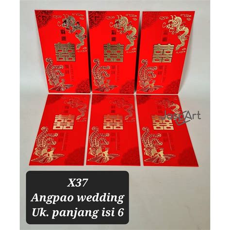 Jual Angpao Wedding Panjang Amplop Wedding Angpao Sangjit Angpao Susu