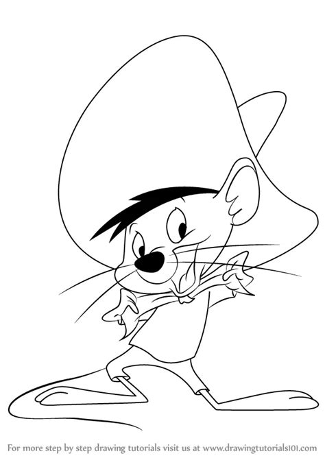 Speedy Gonzales Coloring Pages - Learny Kids