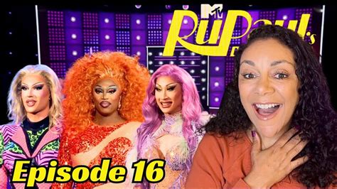 Rupauls Drag Race Season 16 Episode 16 Reaction Youtube