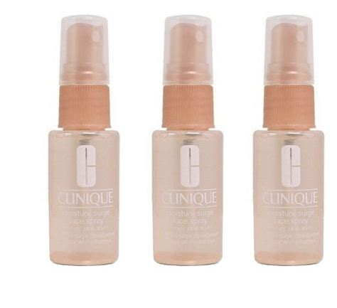 Lot Of 3 Clinique Moisture Surge Face Spray Thirsty Skin Relief 1 Oz