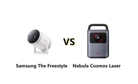 Samsung The Freestyle vs Anker Nebula Cosmos Laser - Projector1