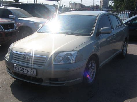 2004 Toyota Avensis specs, Engine size 1.8l., Fuel type Gasoline, Drive ...