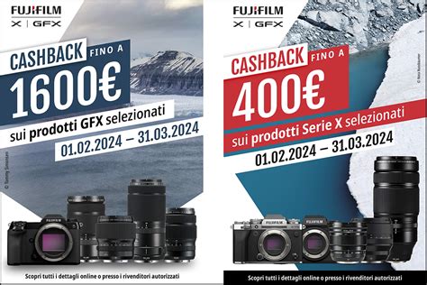 FUJIFILM Cashback Per GFX E Serie X Risparmi Fino A 1 600