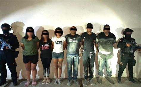 Detienen a seis jóvenes con armas y droga en Nuevo León