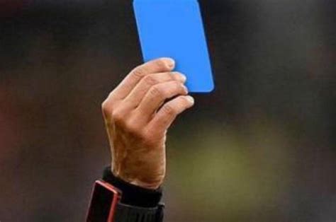 La Tarjeta Azul Llega Al F Tbol Profesional Para Qu Sirve Y Cu Ndo