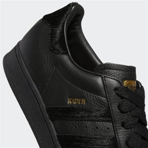 Adidas Superstar Adv X Kader Shoes Black Mens Skateboarding