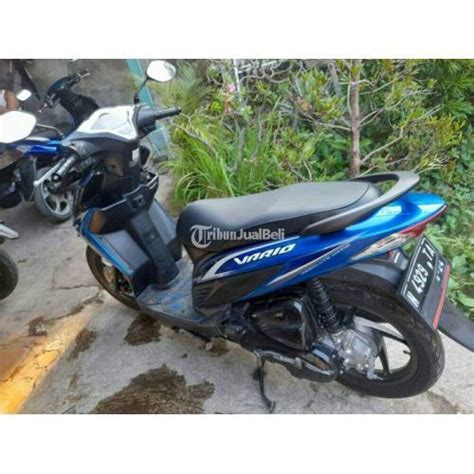 Motor Honda Vario Tahun Bekas Warna Biru Siap Pakai Harga