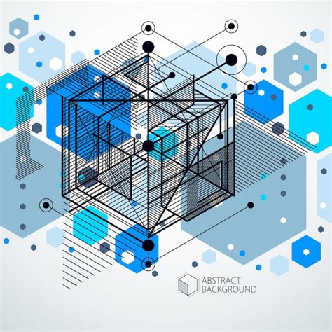 Composici N Vectorial Abstracta Con Figuras Geom Tricas Simples