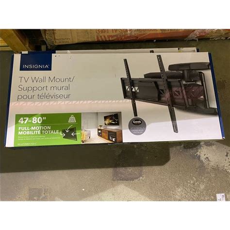 INSIGNIA TV WALL MOUNT 47-80" FULL-MOTION - Able Auctions