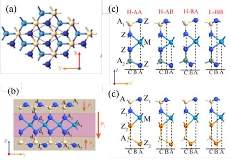 A Top And Bside Views Of Isolated Wsi2n4 Monolayer Exfoliated From Download Scientific