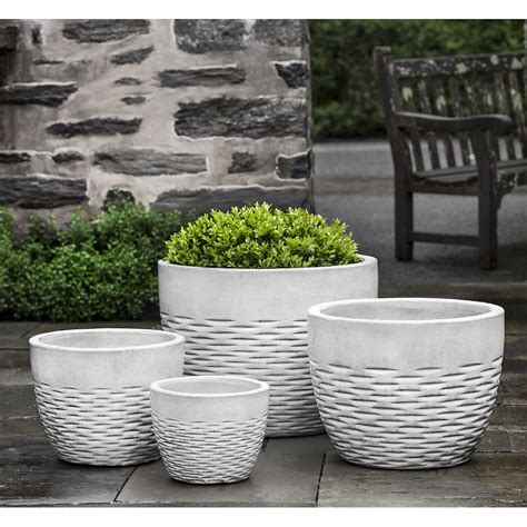 Large Ceramic Planters | Kinsey Garden Decor