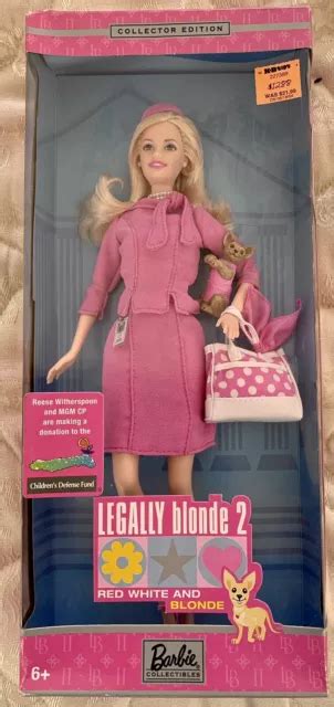 BARBIE AS ELLE Woods In Legally Blonde 2 2003 NIB 47 00 PicClick UK