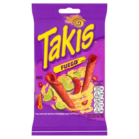 Takis Fuego 55g Sharing Crisps Iceland Foods