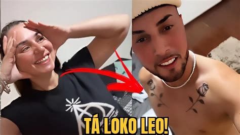 Olha A Rea O Da M E Do Leo Da Hornet Vendo A Nova Tatuagem Dele Ta