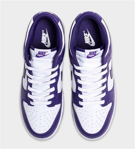 Nike Dunk Low Championship Court Purple Dd Release Date Sbd