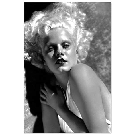 Jean Harlow Poster Etsy