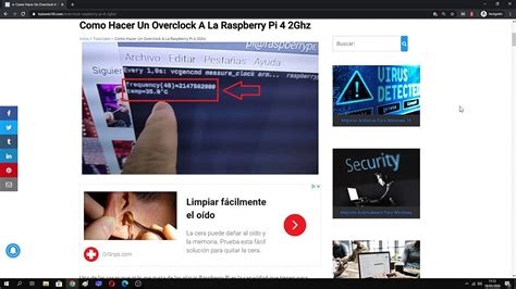 Como HACER Un OVERCLOCK A La RASPBERRY PI 4 A 2 GHZ De FORMA SEGURA