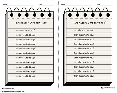 Plantilla De Lista De Verificaci N Storyboard