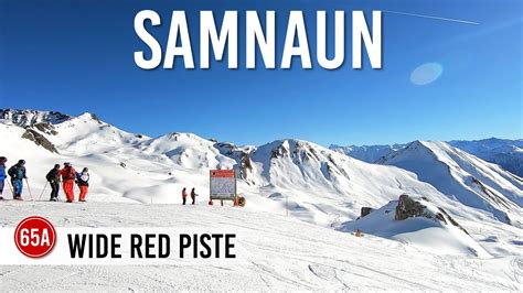 Skiing Wide Red Piste A In Ischgl Samnaun Youtube