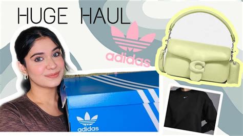 Huge Luxury Haul Coach Bags Adidas Shoes Nike Makeup Shubheksha