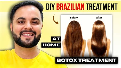 DIY Brazilian Keratin Treatment At Home Botox Treatment At Home