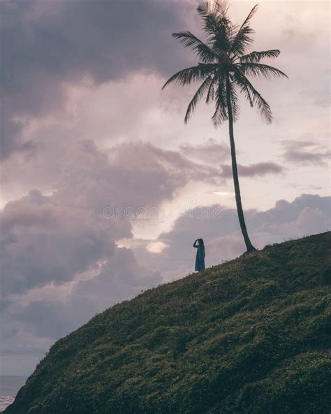 Beautiful Sunset in Canggu, Bali, Indonesia Stock Image - Image of ...