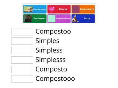 Substantivo Simples Ou Composto Ou Composto Recursos De Ensino