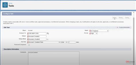 Workflow Rules In Salesforce