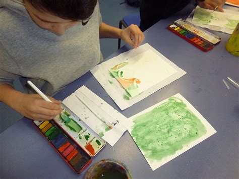 Botanical Watercolour Painting Abingdon Prep School