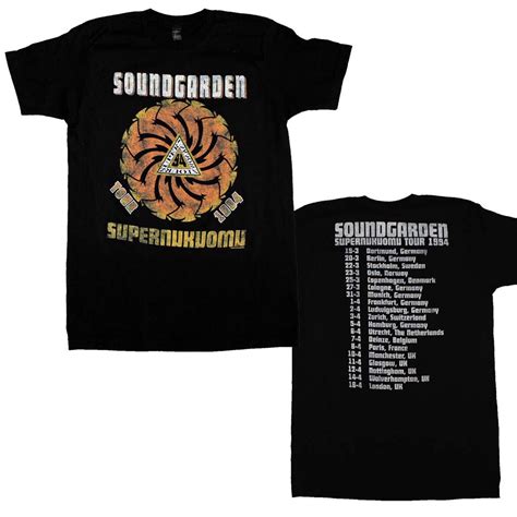 Soundgarden Soundgarden Superunknown Tour 94 Soft T-Shirt Men | Loudtrax