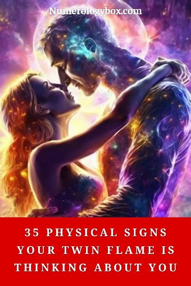 Physical Signs Your Twin Flame Is Thinking About You Complete List