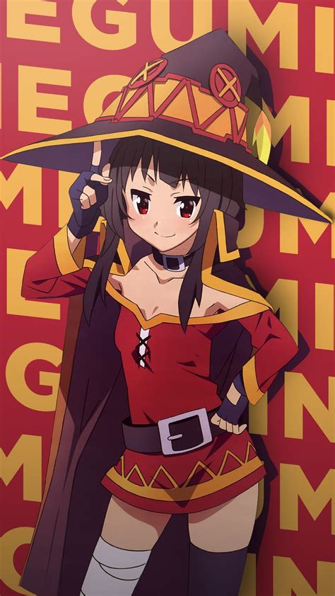 Megumin Konosuba Mobile 1080p Wallpaper Hdwallpaper Desktop