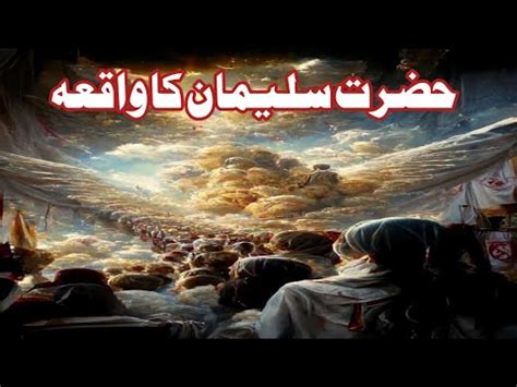 Hazrat Suleman As Ka Waqia Prophet Suleman As Life Story In Urdu